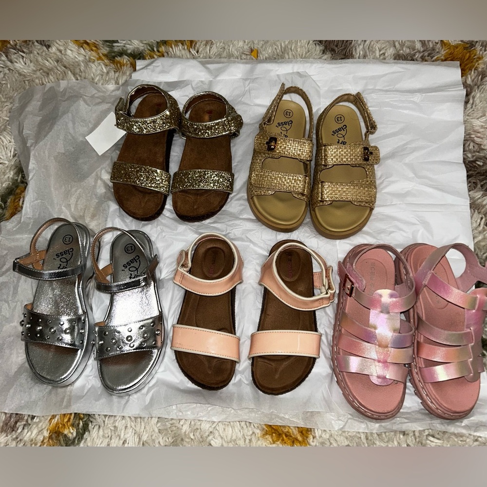 Girl Sandals (Lot of 5)